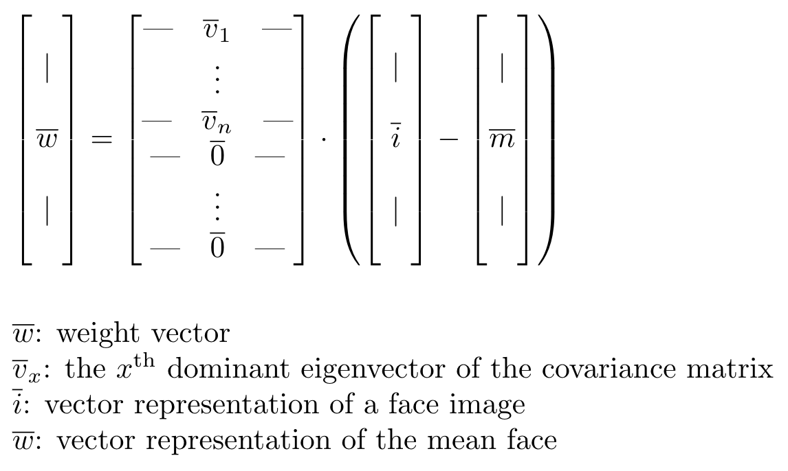 Matrix-Vector product